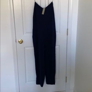 JCrew navy jumpsuit